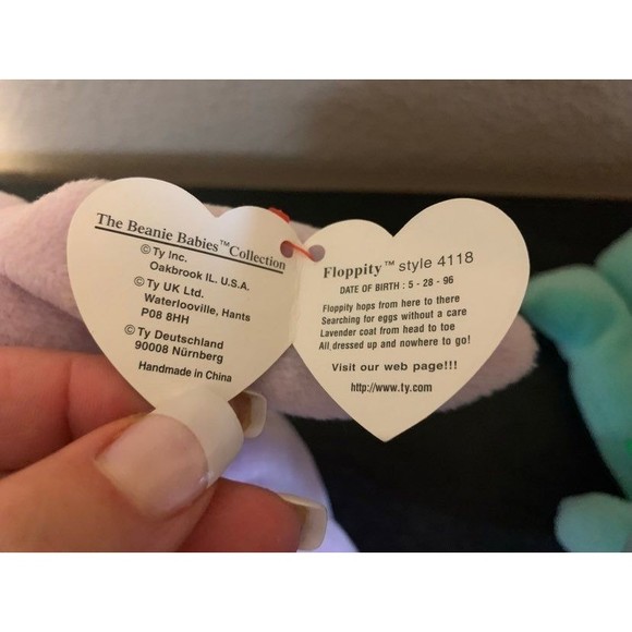 Rare all PVC Ty Beanie Babies set - Picture 3 of 8